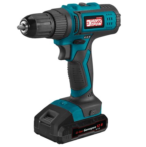 Дрель-шуруповерт»ЭНЕРГОПРОМ Home Master» ДА-12/2Li /уп.10шт.(синий кв ...