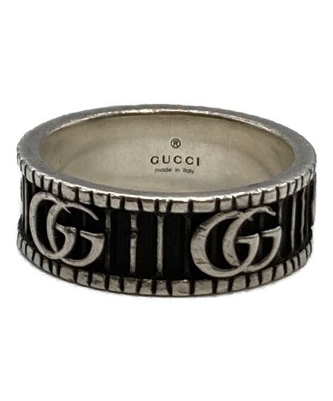 【中古・古着通販】gucci グッチ ダブルg シルバー リング シルバー サイズ20｜ブランド・古着通販 トレファク公式【trefac