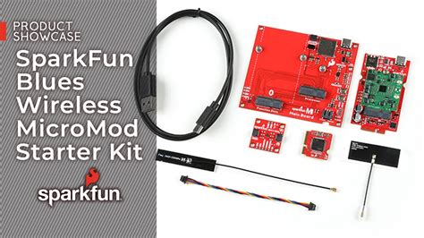 Product Showcase Sparkfun Blues Wireless Micromod Starter Kit Youtube