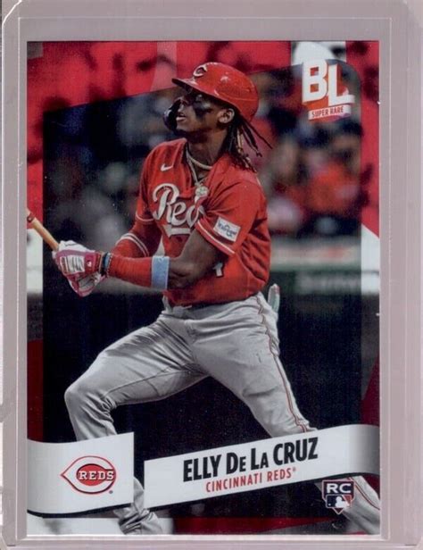 ELLY De La CRUZ 2024 Topps Big League 300 Super Rare Red Foil Rookie