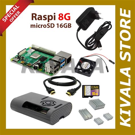 Jual Paket Raspberry Pi Siap Pakai Special Gb Gb Shopee Indonesia