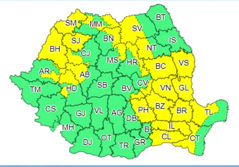 Meteorologii Au Emis Un Nou Cod Galben De Ploi Toren Iale Vijelii I