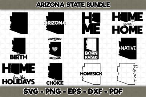 Arizona State Bundle Designs Graphic By Svgexpress Creative Fabrica