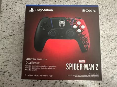 Manette Ps Dualsense Marvel S Spider Man Edition Limit E Neuve