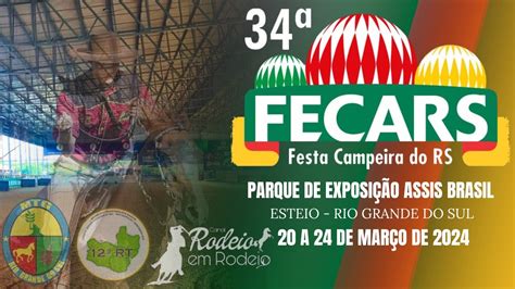 34 FECARS FESTA CAMPEIRA DO RS SEXTA FEIRA PARQUE ASSIS BRASIL