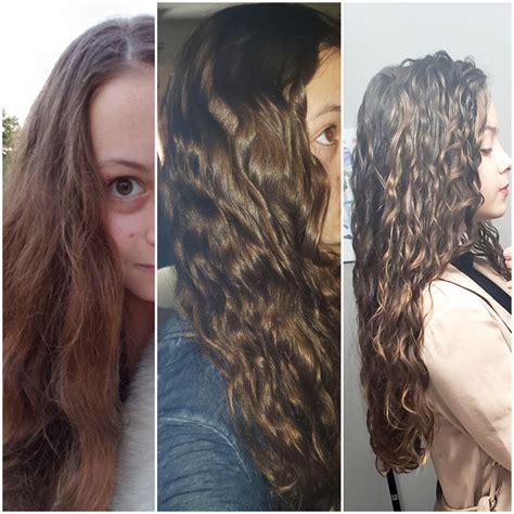 Progress From Treating My Hair Right 🥰 R Curlyhair