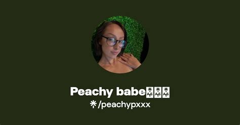 Peachy Babe Find Peachy Babe Onlyfans Linktree