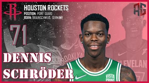 Houston Rockets Dennis Schr Der Youtube