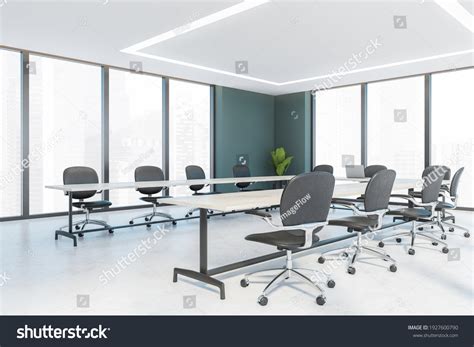 White Green Office Conference Room White Stock Illustration 1927600790 | Shutterstock