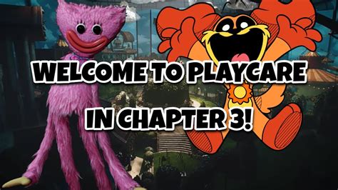 Poppy Playtime Chapter 3 Welcome To Playcare Youtube