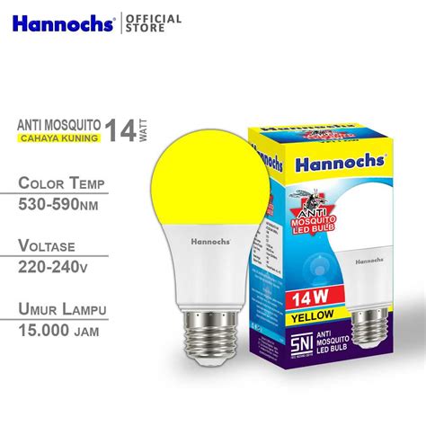 Jual Hannochs Lampu Led Anti Mosquito Nyamuk Watt Y