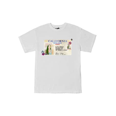 Drivers License 23 White T Shirt Musicstationbe