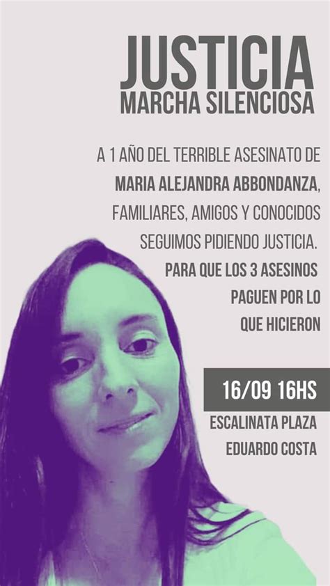 Hoy Se Realizará Una Nueva Marcha De Pedido De Justicia A Un Año Del Femicidio De María