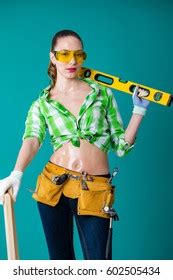 Sexy African Woman Naked Torso Against Stock Photo Shutterstock