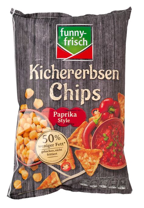 Test Funny Frisch Kichererbsen Chips Paprika Style Stiftung Warentest