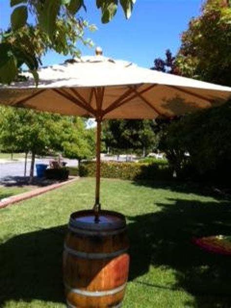 Umbrella Wine Barrel Etsy