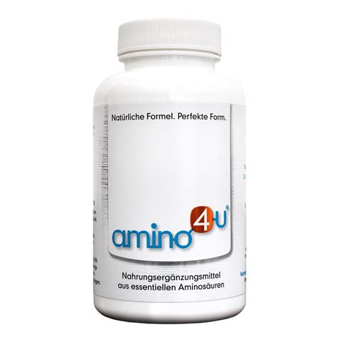Amino4u vegan dietary capsule, powder supplements containing eight ...