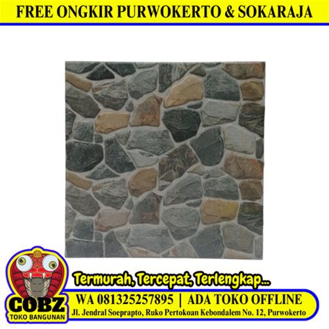 Jual 40 CM X 40 CM ARWANA LA TROBE Keramik Lantai Teras Garasi Matte