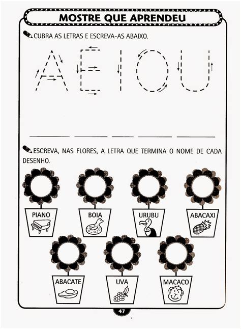 Atividades Para Educação Infantil 6 Anos Para Imprimir - Muitas atividades lindas para Educação Infantil, maternal para imprimir ...