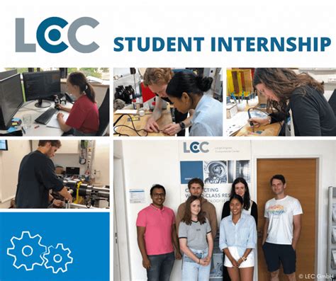 Discovering Talents Student Internship At The Lec Large Engines