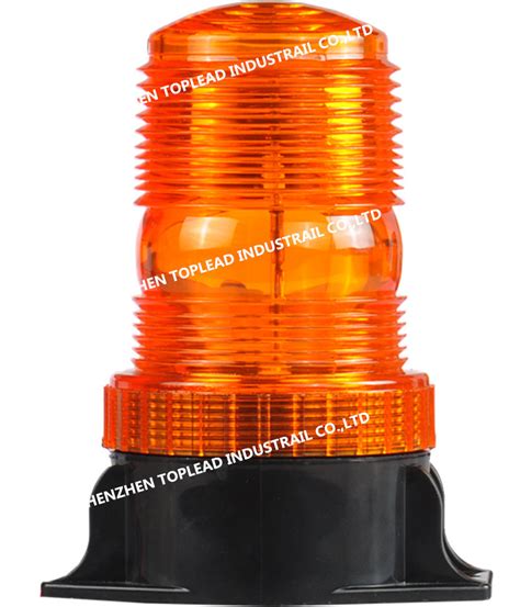 Top Lead 12 110V Strobe Beacon Forklift Amber LED Strobe Warning