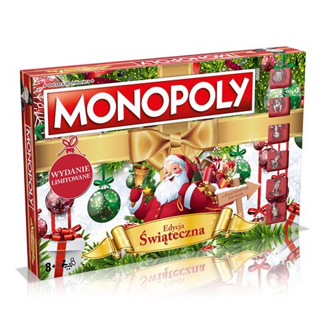 Monopoly Edycja Wi Teczna Gra Planszowa Monopoly Sklep Empik