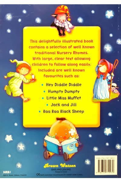 Nursery Rhymes Board Book Bargain Book Hut Online