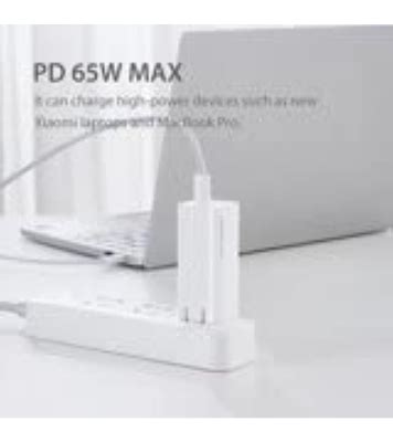 Buy Xiaomi Mi W Gan Charger Usb Type A Usb Type C At Best Price In