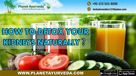 How To Detox Or Cleanse Your Kidneys Naturally Youtube