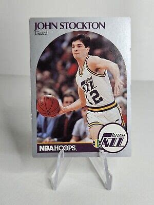 Nba Hoops John Stockton Hof Utah Jazz Basketball