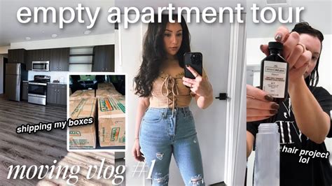 Empty APARTMENT TOUR Let The Moving Begin Sally Beauty Trip