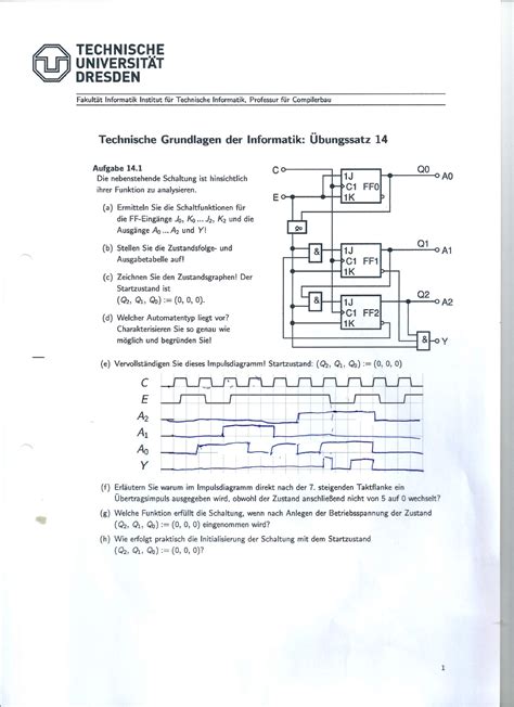 Bung Technische Grundlagen Der Informatik Studocu