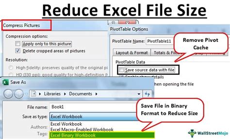 Reduce Excel File Size How To Reduce Methods And Templates