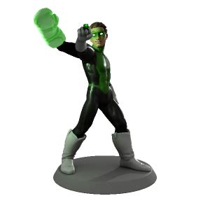 Green Lantern Hal Jordan Made With Hero Forge