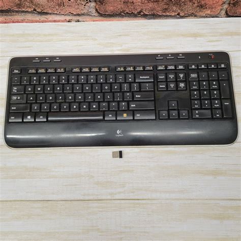 Genuine Logitech K520 Wireless Desktop Computer Keyboard Y R0012 W Usb Receiver Ebay