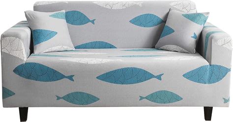 Printed Sofa Cover Stretch Couch Cover For Cushion Couch Large Sofa