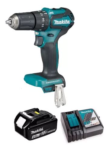 Taladro Atornillador Percutor Batería 4 Ah Makita Dhp483 Cuotas sin