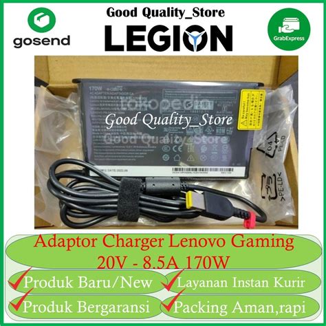 Jual Adaptor Charger Lenovo Legion Arh V W Slim Tip Square