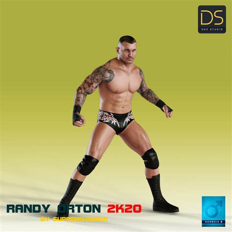 Randy Orton 2k20 For G8 Male Daz Content By Supremoomega