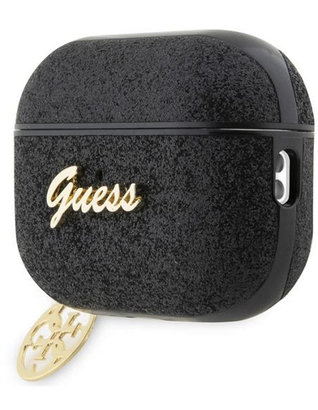 Etui Guess GUAP2GLGSHK Apple AirPods Pro 2 Cover Czarny Black Glitter