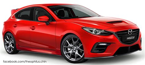 Mazda 3 Mps Rendered Hot Hatch To Revive Mps Badge