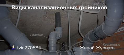 Виды канализационных тройников: tvin270584 — LiveJournal