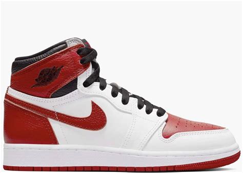 Nike Air Jordan 1 Retro High Og Heritage Gs Hype Clothinga