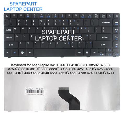 Jual Keyboard Acer 3810T 4750 4750G 4736 4740 4741 4741G 4740G Shopee