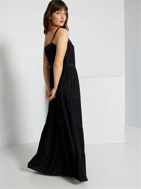 Robe Longue Avec La Age Jdy Noir Kiabi