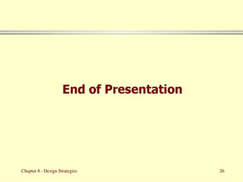 Chapter 8 - Design Strategies - ppt download