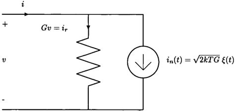 The Norton Equivalent Nyquist Johnson Noise Model For A Linear