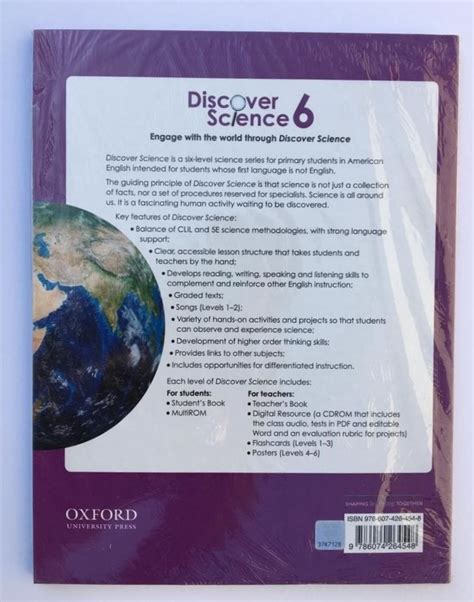 Discover Science 6 Students Book Incluye Cd Mercado Libre