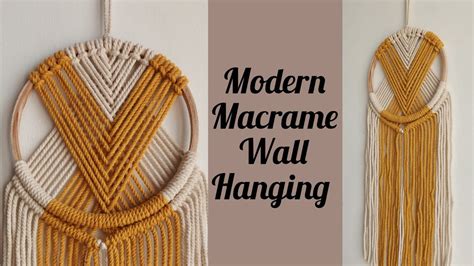 Modern Macrame Wall Hanging Boho Macrame Hanging Macrame