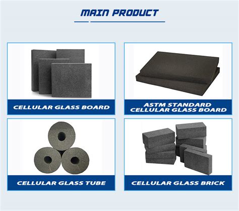 Cellular Foam Glass Foamglass For Cold Insulation Pipe And Equipment With Astm C552 Buy